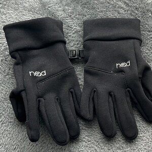 HEAD Kids Black Touch Screen Gloves EUC Size M